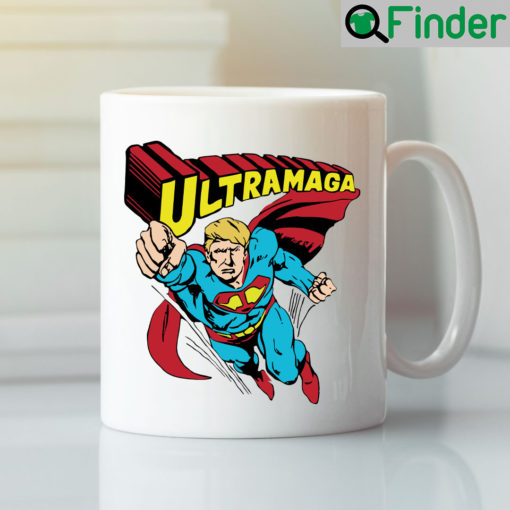 Ultra MAGA Trump Superman Mug