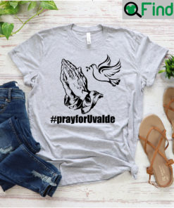 Uvalde Texas Pray For Rip Tee Shirt