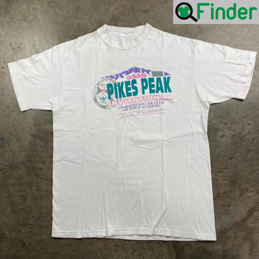 Vintage 90s Adidas Pike Peak Soccer Tournament Shirt