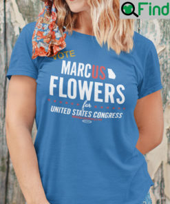 Vote Marcus For Flowers For United States Congress Shirt