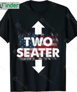 American Flag USA Adult Polygamy Two Seaters Shirt