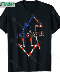 Arrow 4th Of July American Flag Two Seater Shirt