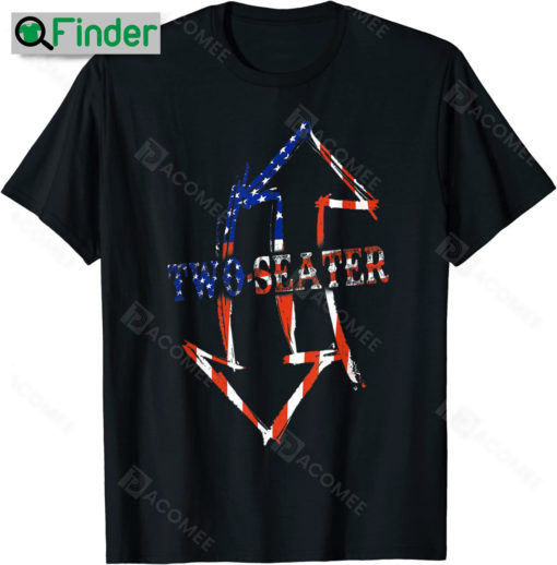 Arrow 4th Of July American Flag Two Seater Shirt