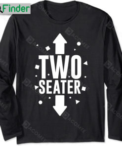 Arrow Funny Novelty Joke Two Seaters Long Sleeve