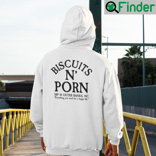 Biscuits N Porn MP 10 Outer Banks Nc Hoodie