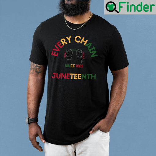 Break Every Chain Freeish Since 1865 Shirt