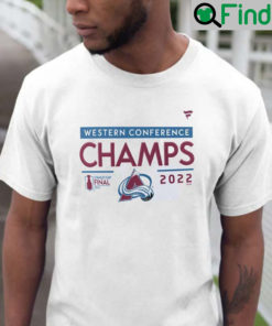 Colorado Avalanche 2022 Western Conference Champs Locker Room Unisex T shirt