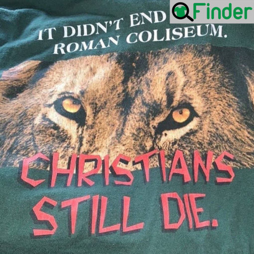 Didnt End Roman Coliseum T Shirt