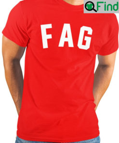 Fag Dont Be Afraid To Exist Pride Month Shirt