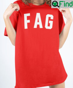 Fag Dont Be Afraid To Exist Pride Month T Shirt