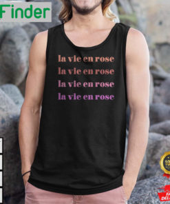 French La Vie En Rose Tank Top