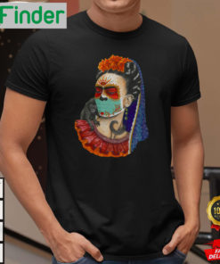 Frida Mask Kahlo Art Girl Women Artist Kahlo Shirt