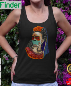 Frida Mask Kahlo Art Girl Women Artist Kahlo Tank Top