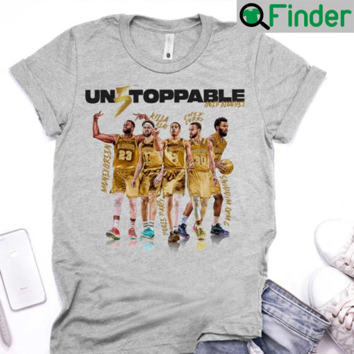 Gold Blooded Unstoppable Warriors Shirt