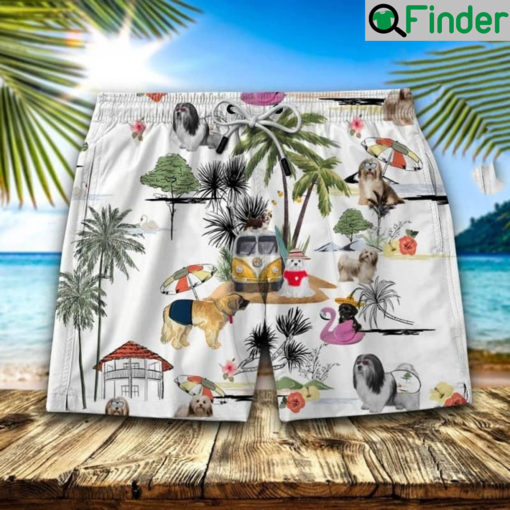 Havanese Dog Beach Shorts