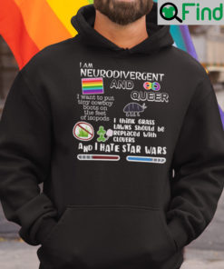 I Am Neurodivergent And Queer Hoodie