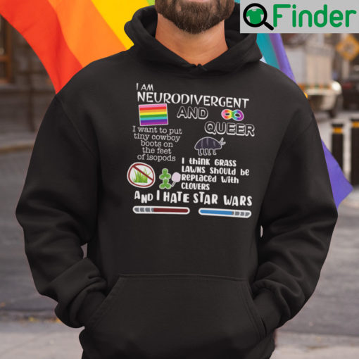 I Am Neurodivergent And Queer Hoodie