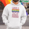 I Have A Gun And Am Schizophrenic Hoodie