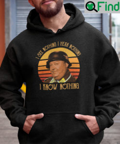 I See Nothing I Hear Nothing I Know Nothing Hoodie