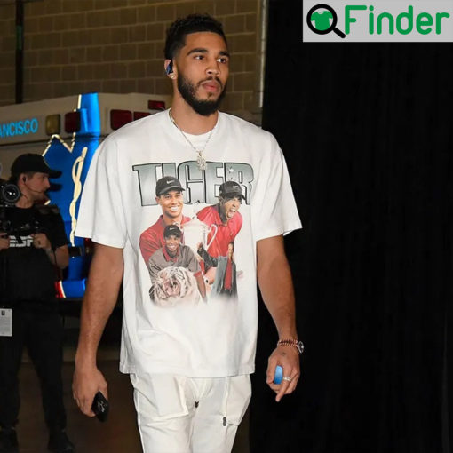 Jayson Tatum Tiger Woods Shirt