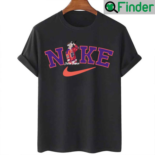 Justin Bieber Nike Logo T Shirt