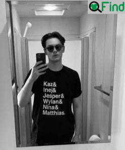 Kaz Inej Jesper Wylan Nina Matthias T Shirt