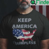 Keep America Trumpless T Shirt Anti Trump American Flag