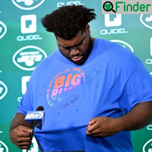 Mekhi Becton Funny Big Bust Fat Lazy Out Of Shape Bum Sucks Shirts