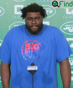 Mekhi Becton Funny Big Bust Fat Lazy Out Of Shape Bum Sucks T Shirt