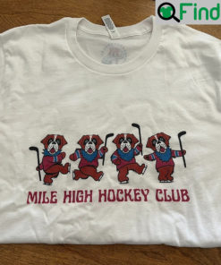 Mile High Hockey Club Dogs T Shirt