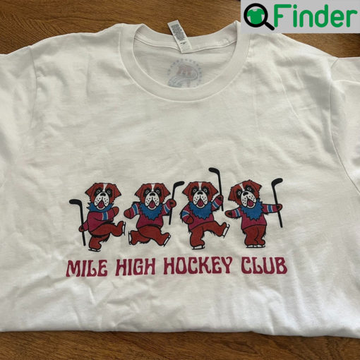 Mile High Hockey Club Dogs T Shirt