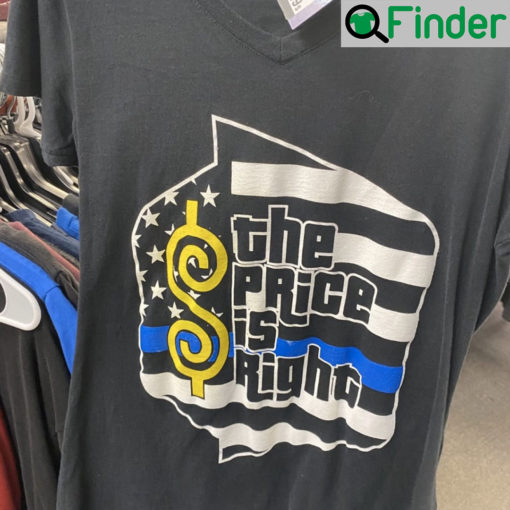 Police Flag The Price Is Right Graphic Shirt