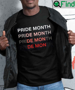 Pride Month Demon 2022 T shirt
