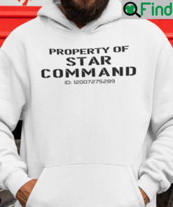Property Of Star Command Hoodie