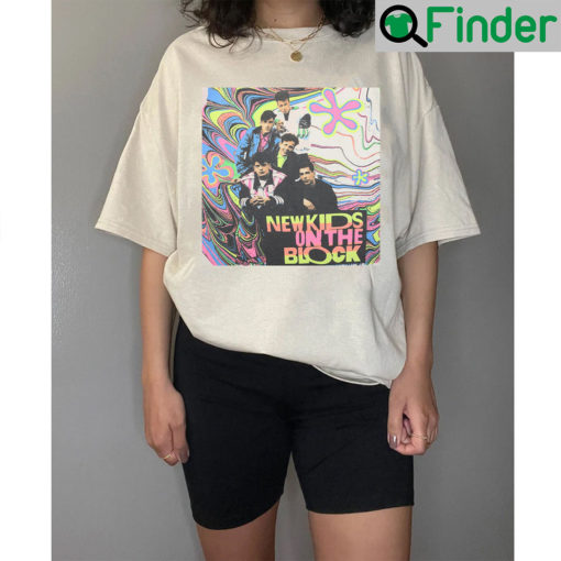 Retro Vintage New Kids on The Block MixtapeTour T shirt