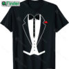 Ring Bearer Tux Suit Shirt Kids Funny Wedding Costume Tuxedo T Shirt