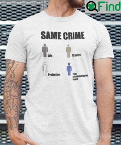 Same Crime Shirt Same Crime Different Time