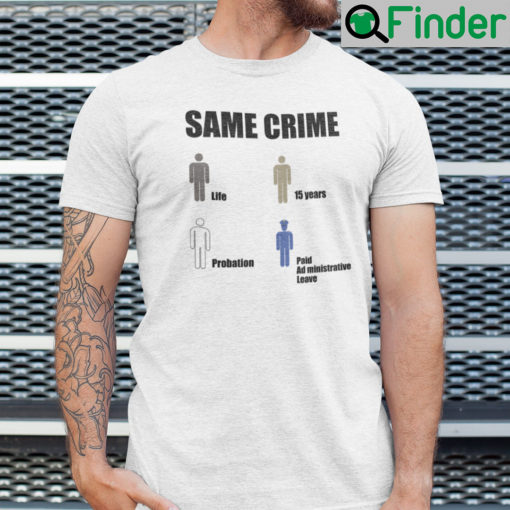 Same Crime Shirt Same Crime Different Time