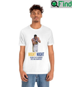 Steph Curry Night Night Warriors Championship Shirts 2022