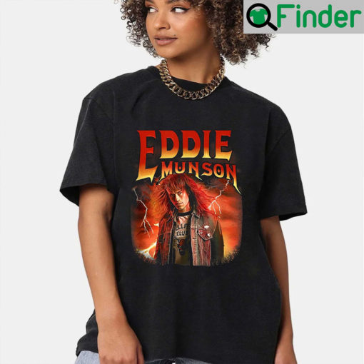 Stranger Things 4 Eddie Munson T Shirt