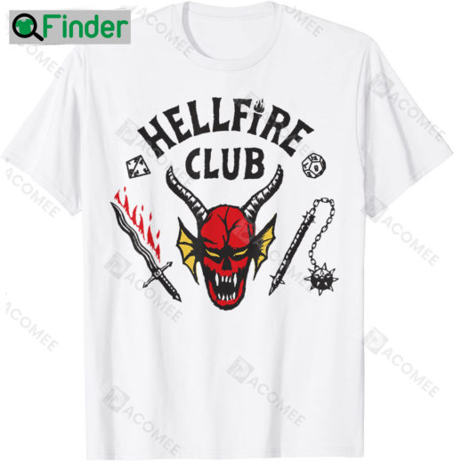 Stranger Things 4 Hellfire Club Logo Shirt