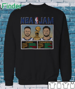 Sweatshirt Stephen Curry Klay Thompson Golden State Warriors Homage 2022 NBA Finals Champions T Shirt