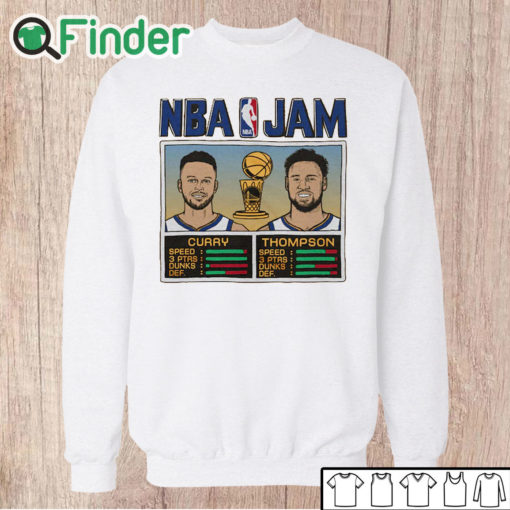 Unisex Sweatshirt Stephen Curry Klay Thompson Golden State Warriors Homage 2022 NBA Finals Champions T Shirt