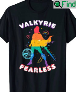 Valkyrie Marvel Pride Month T Shirt