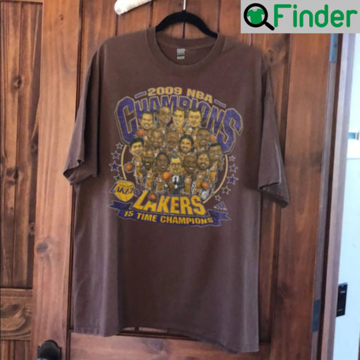 Vintage Style 2009 Lakers Championship Shirt