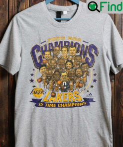 Vintage Style 2009 Lakers Championship T Shirt