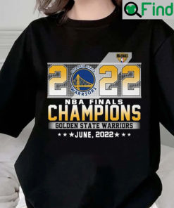 Warriors Champions Basketball Finals Shirt