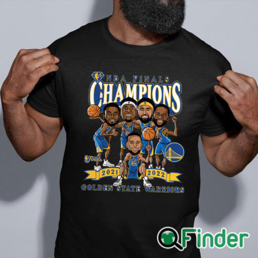 Men's Fanatics Branded Royal Golden State Warriors 2018 NBA Finals Champions  Low Post Exclusive Ring T-Shirt