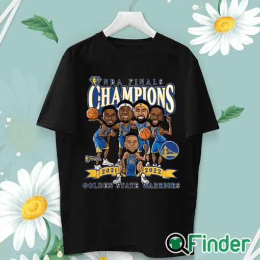 unisex T shirt Golden State Warriors Fanatics Branded 2022 NBA Finals Champions Caricature T Shirt