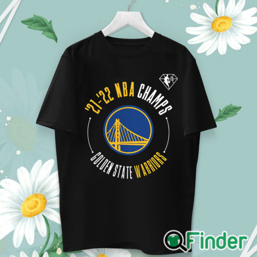 unisex T shirt Golden State Warriors Fanatics Branded 2022 NBA Finals Champions Drive List Roster T Shirt